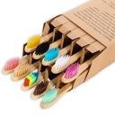 Kids Rainbow Set Pack of 10 Adults/Kids Natural Bamboo Wooden Toothbrushes