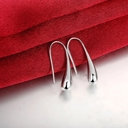  925 Sterling Silver Teardrop Earrings