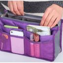 Purple Cosmetic Travel Bag Organizer