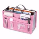 Pink Cosmetic Travel Bag Organizer