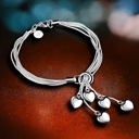 #1- 5 hearts Sterling Silver Bracelets - 10 styles