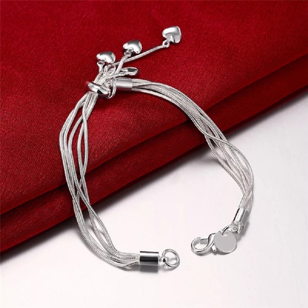 Sterling Silver Bracelets - 10 styles