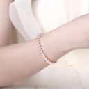 #2 - 8mm beads Sterling Silver Bracelets - 10 styles