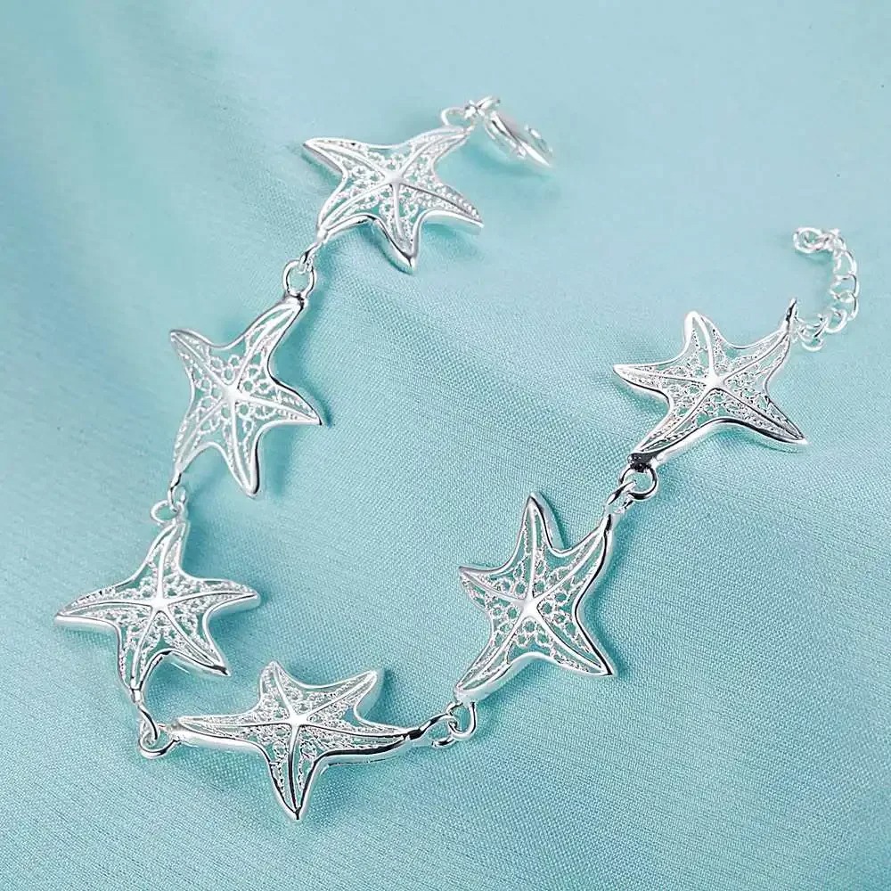 Sterling Silver Bracelets - 10 styles