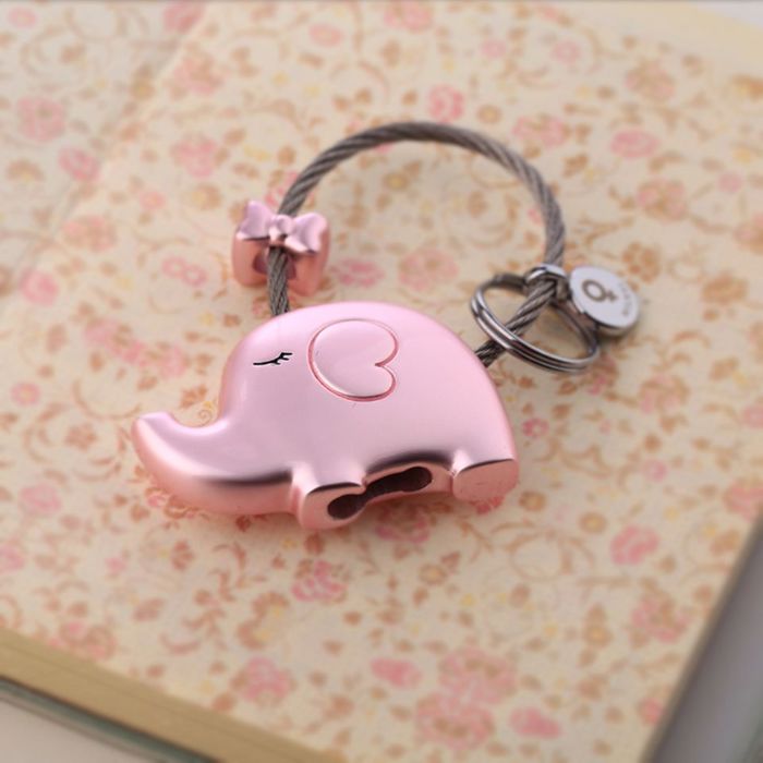 Elephant Love Keychain Set