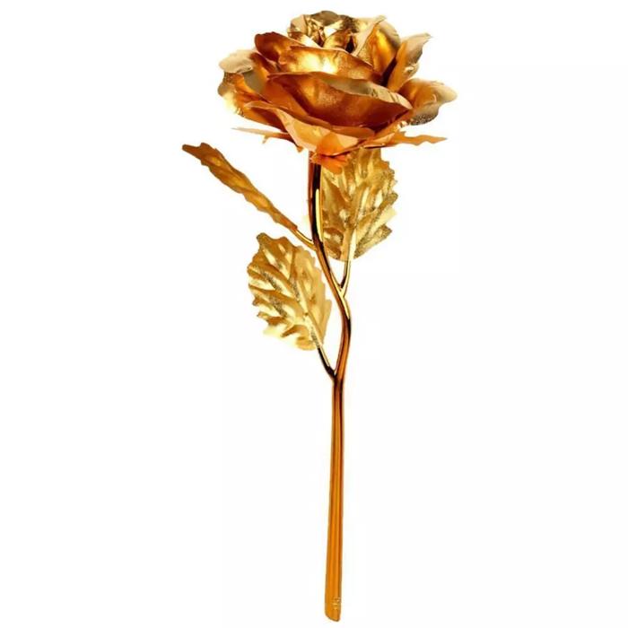 24k Gold Plated Foil Rose Flower Unique Gift