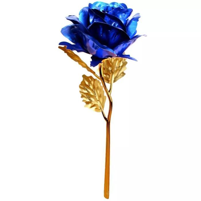 24k Gold Plated Foil Rose Flower Unique Gift