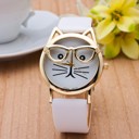 White Adorable Cat Watches