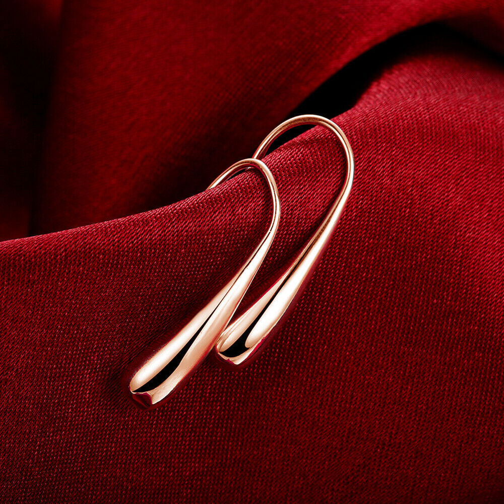 925 Sterling Silver Teardrop Earrings