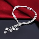 #1- 5 hearts Sterling Silver Bracelets - 10 styles