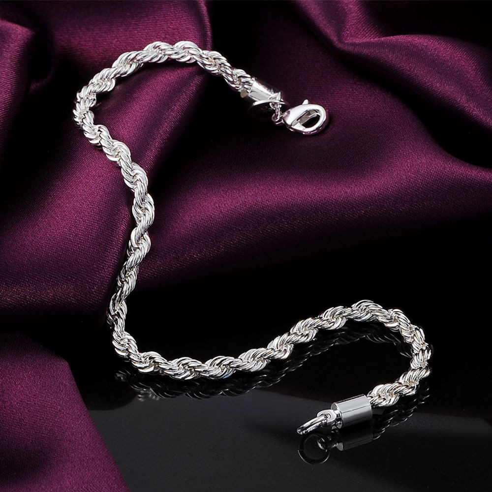 Sterling Silver Bracelets - 10 styles