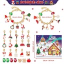  Two Gold Bracelets Christmas Advent Calendar 2 Bracelets Jewelry Making Gift Kit Set