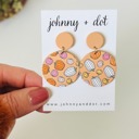  Thanksgiving Fall Pumpkin Earrings