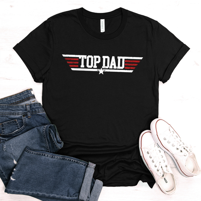 Top Dad Father's Day Graphic Tee