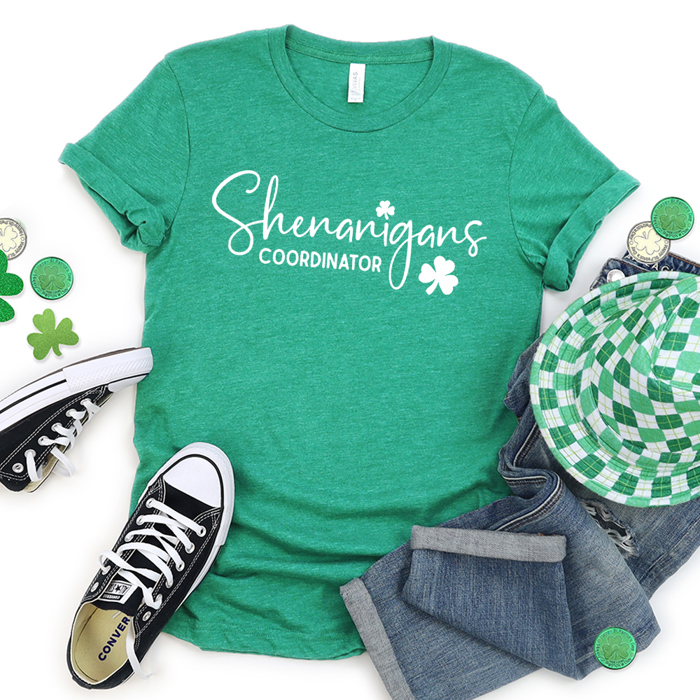 Funny Lucky Charm Shamrock St. Patrick’s Day Graphic Tee Collection