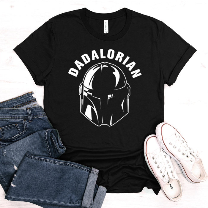 Dadalorian Funny Father's Day Graphic Tee