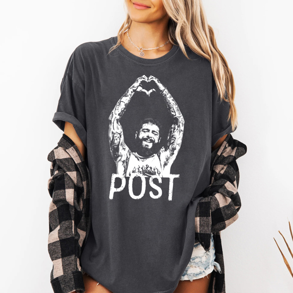 Post Malone Heart Concert Graphic Tee