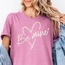  Be Mine Heart Valentine's Day Graphic Tee