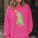  Leaning Whoville Tree Christmas Movie Graphic Sweatshirt | Christmas Shirt