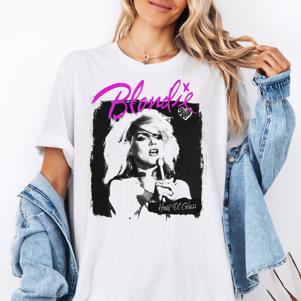 Blondie Throwback Classic Concert & Music Graphic Tee