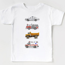  Cars And Trucks Vroom Vroom Graphic Tee