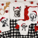  Favorite Holiday Dog & Christmas Hats Animal Lover Graphic Tees