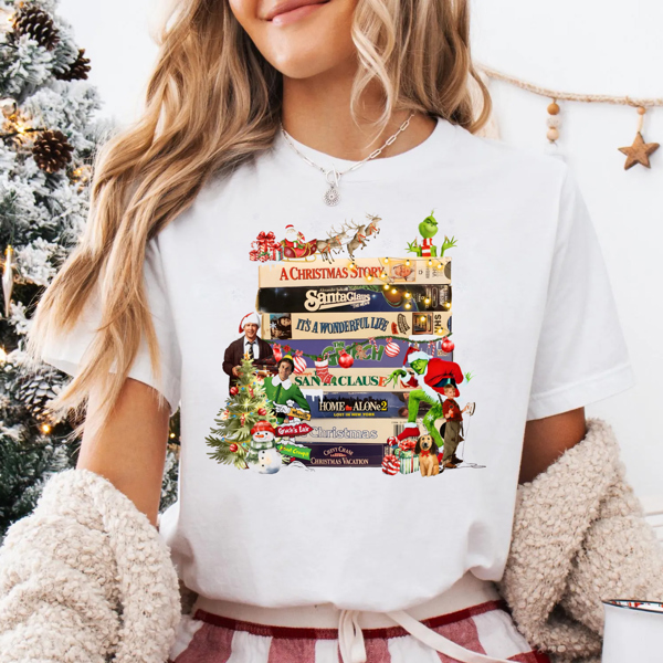 Classic Christmas Movies Graphic Tees