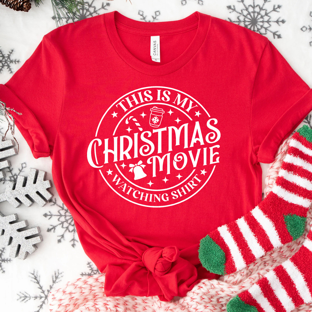 This Is My Christmas Movie Watching Graphic Tee