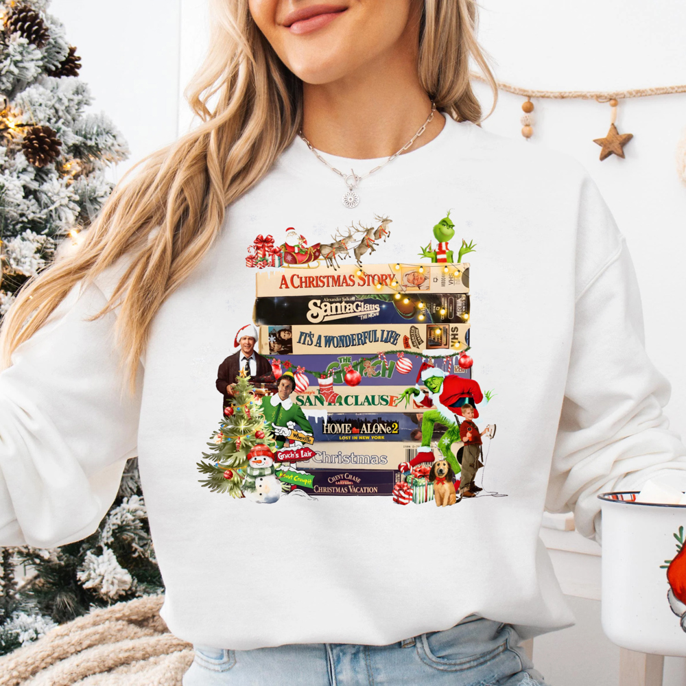 Christmas Movies Graphic Sweatshirt