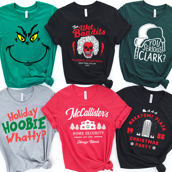 Christmas Movie Classics Graphic Tee