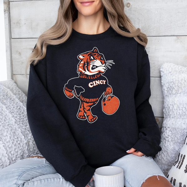 Cincy Tigers Sports Graphic Sweatshirt