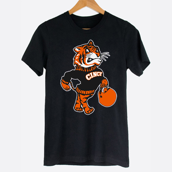 Cincy Tiger Football Sports Graphic Tee