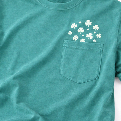 Pocket Full Of Shamrocks Lucky St. Patrick’s Day Graphic Tee