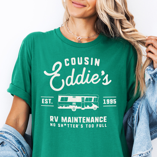 Cousin Eddie's RV Maintenance Funny Christmas Movie Graphic Tee