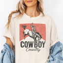  Cowboy Country Western Inspired Rodeo Graphic Tee | Western Tee