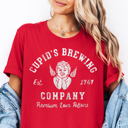  Cupid Brewing Company Valentine's Day Graphic Tee, Valentines Shirt