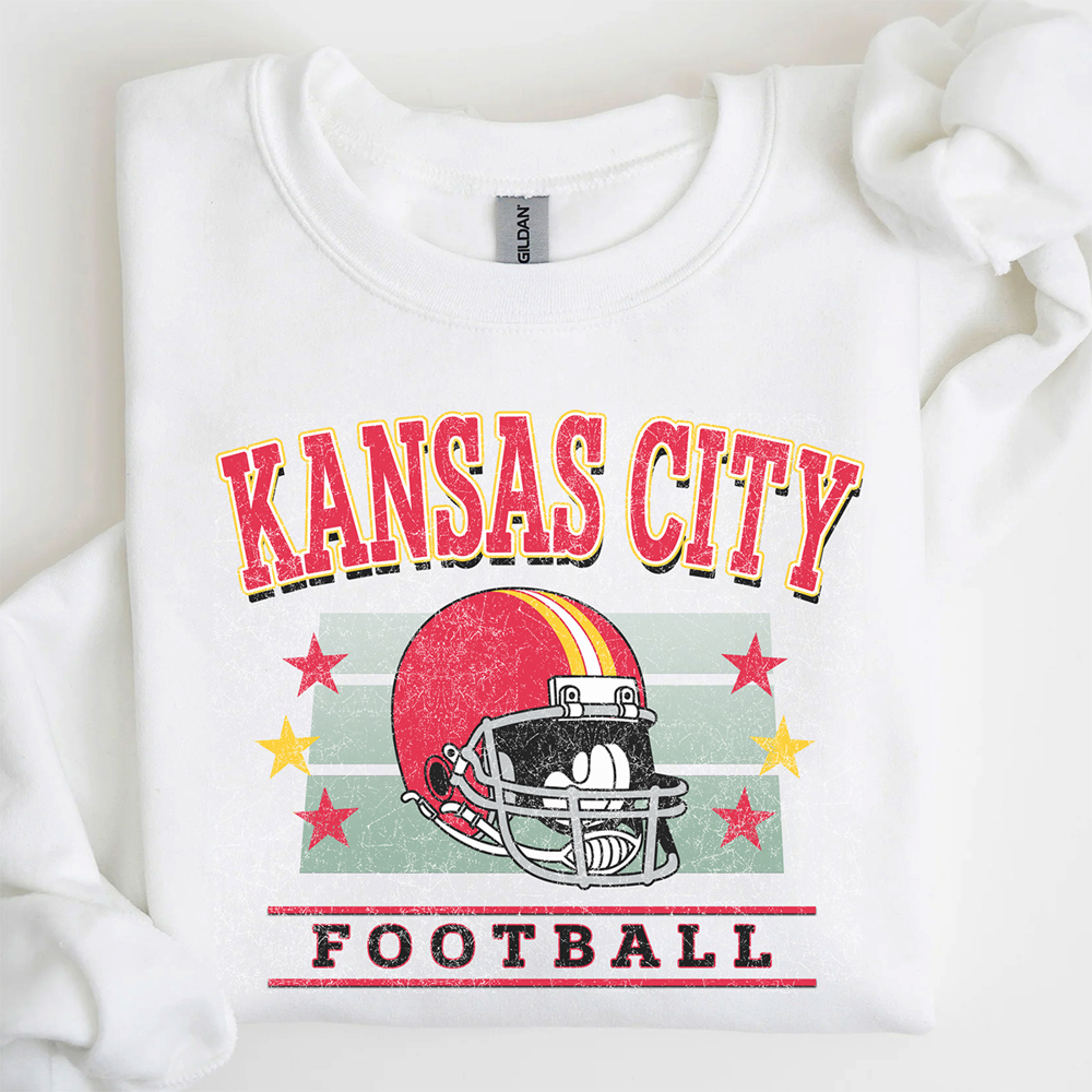 Custom Football Team Sports Graphic Sweatshirt