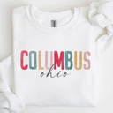  Custom Watercolor City Name Graphic Sweatshirt