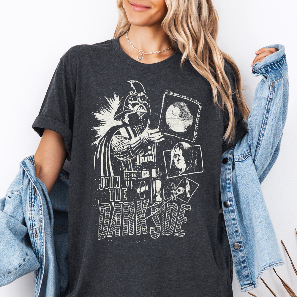 Join The Darkside Star Wars Movie Graphic Tee