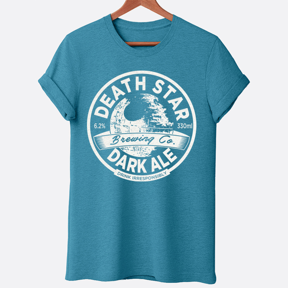 Death Star Dark Ale Movie Graphic Tee