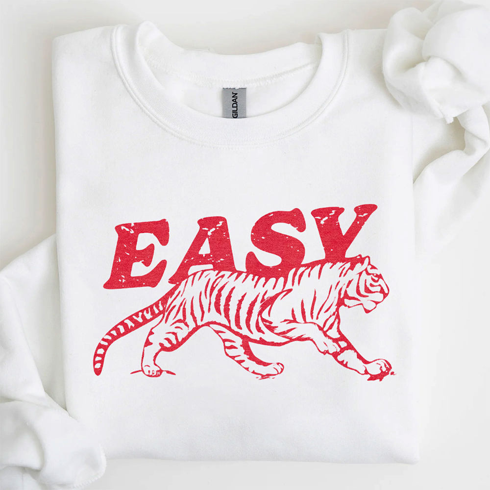 Easy Tiger Animal Graphic Sweatshirt