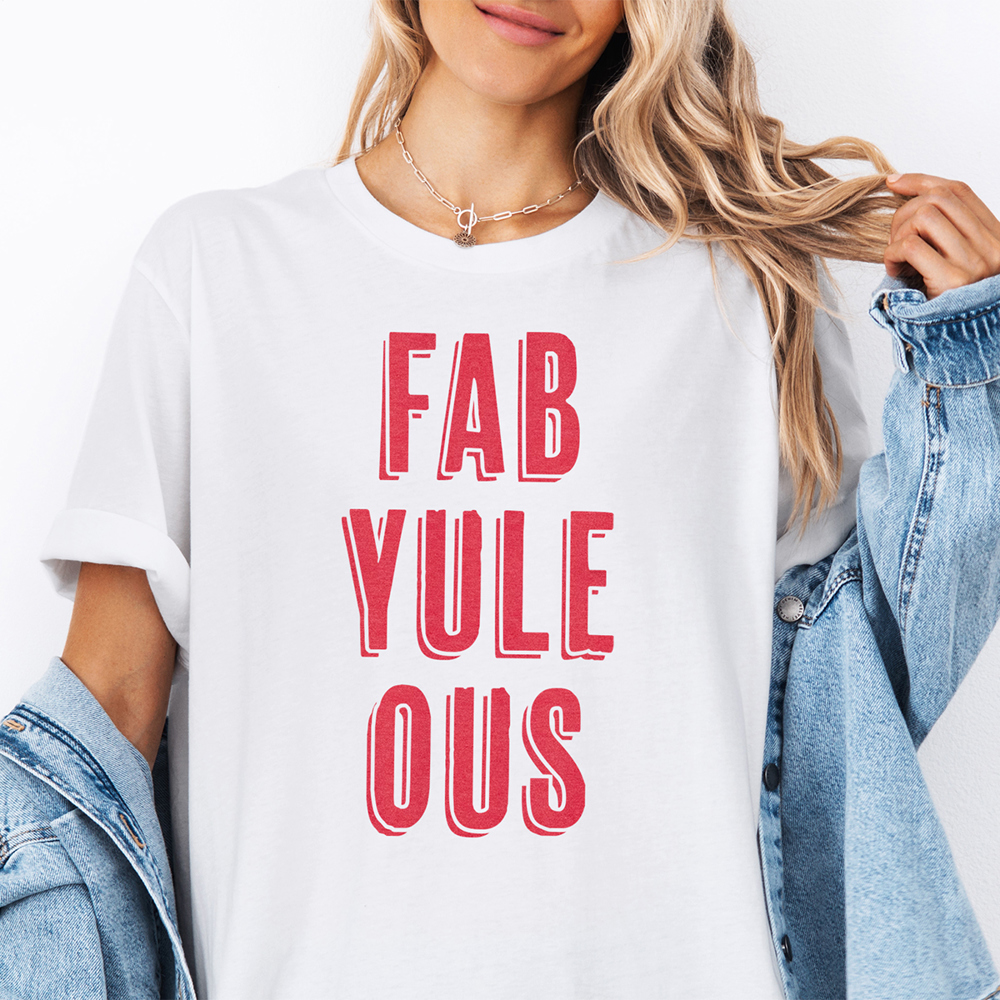 Fab Yule Ous Festive Christmas Graphic Tee