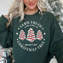  Farm Fresh Christmas Tree Cakes Graphic Sweatshirt