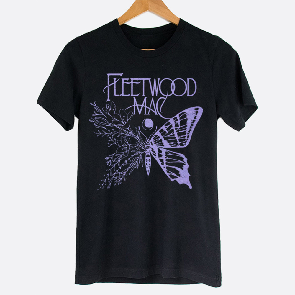 Fleetwood Mac Butterfly Concert Graphic Tee