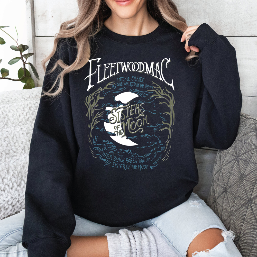 Fleetwood Mac Sisters Music Graphic Sweatshirt