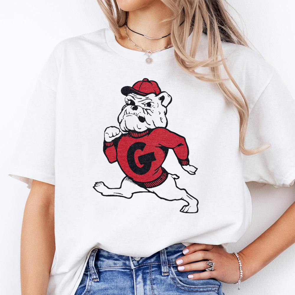 Georgia Dogs Football Sports Graphic Tee