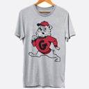  Georgia Dogs Vintage Mascot Sports Graphic Tee