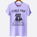  Girls Trip Salem Witch Spooky Fall & Halloween Graphic Tee