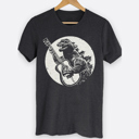  Godzilla Playing Guitar Graphic Tee