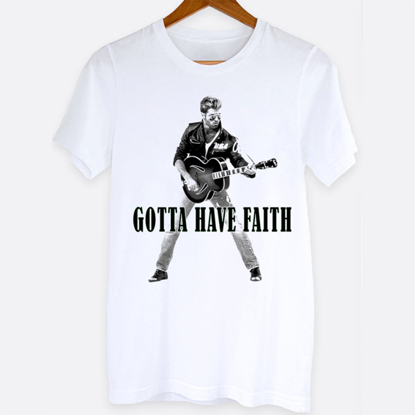 Gotta Have Faith 80's Throwback Music Graphic Tee